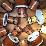 pentagon of drum kits